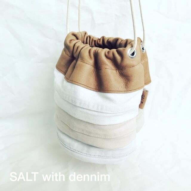 【限定】SALTY巾着 White No.2537
