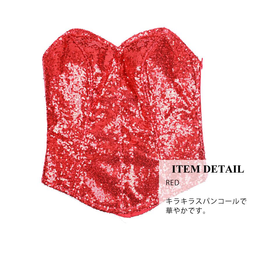 VFTQ ORIGINAL CORSET スパンコール コルセット 3色展開 | VFTQ