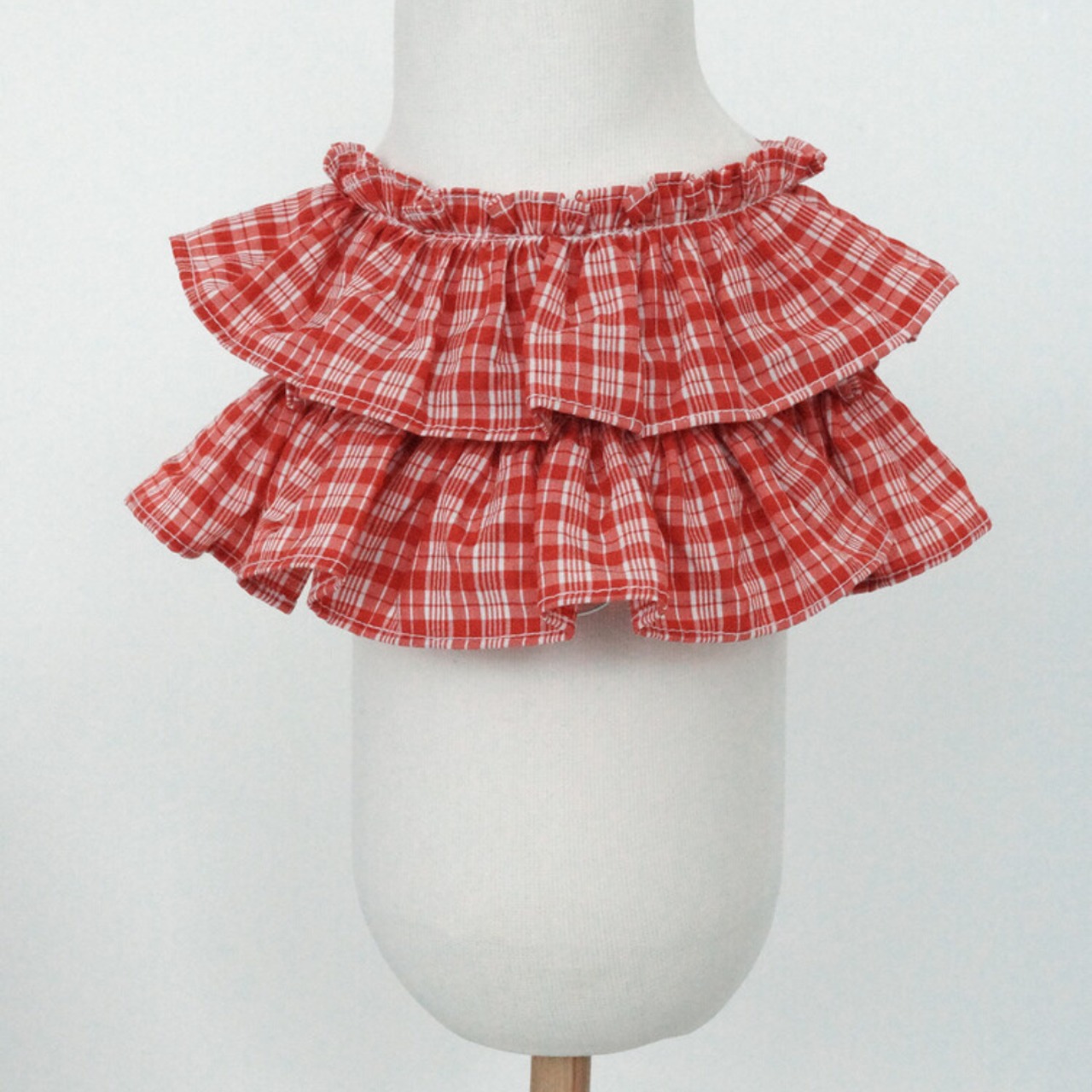【予約】[ OHDIBS ] CAPENESS｜NO.15 _Red check - 8