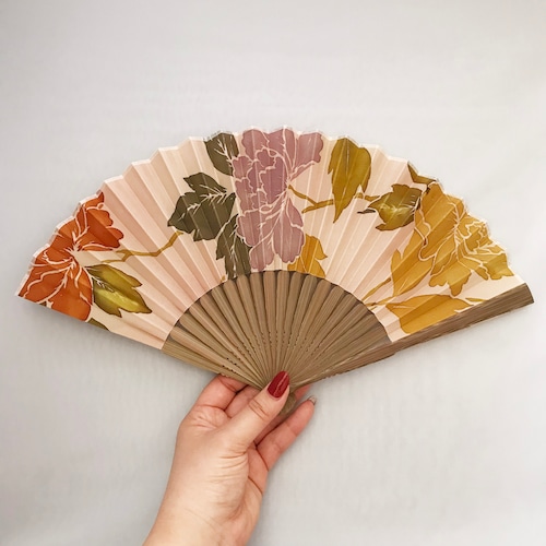 扇子　Fan Folding Fun ヴィンテージ着物