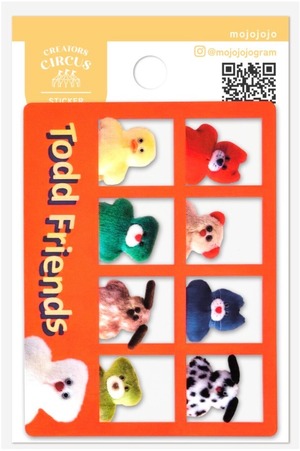 mojojojo 透明シール・ステッカー 3点セット