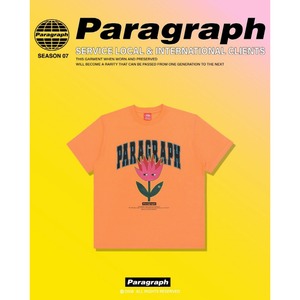 [PARAGRAPH] Tulip short-sleeved tea 正規品 韓国ブランド 韓国ファッション 韓国代行 Tシャツ