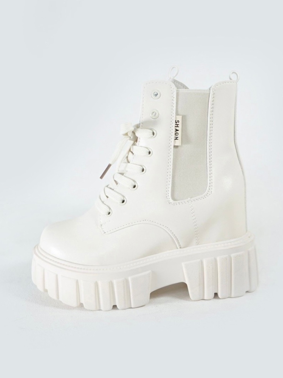 SHAON HIGHEST BOOTS WHT | SHAON