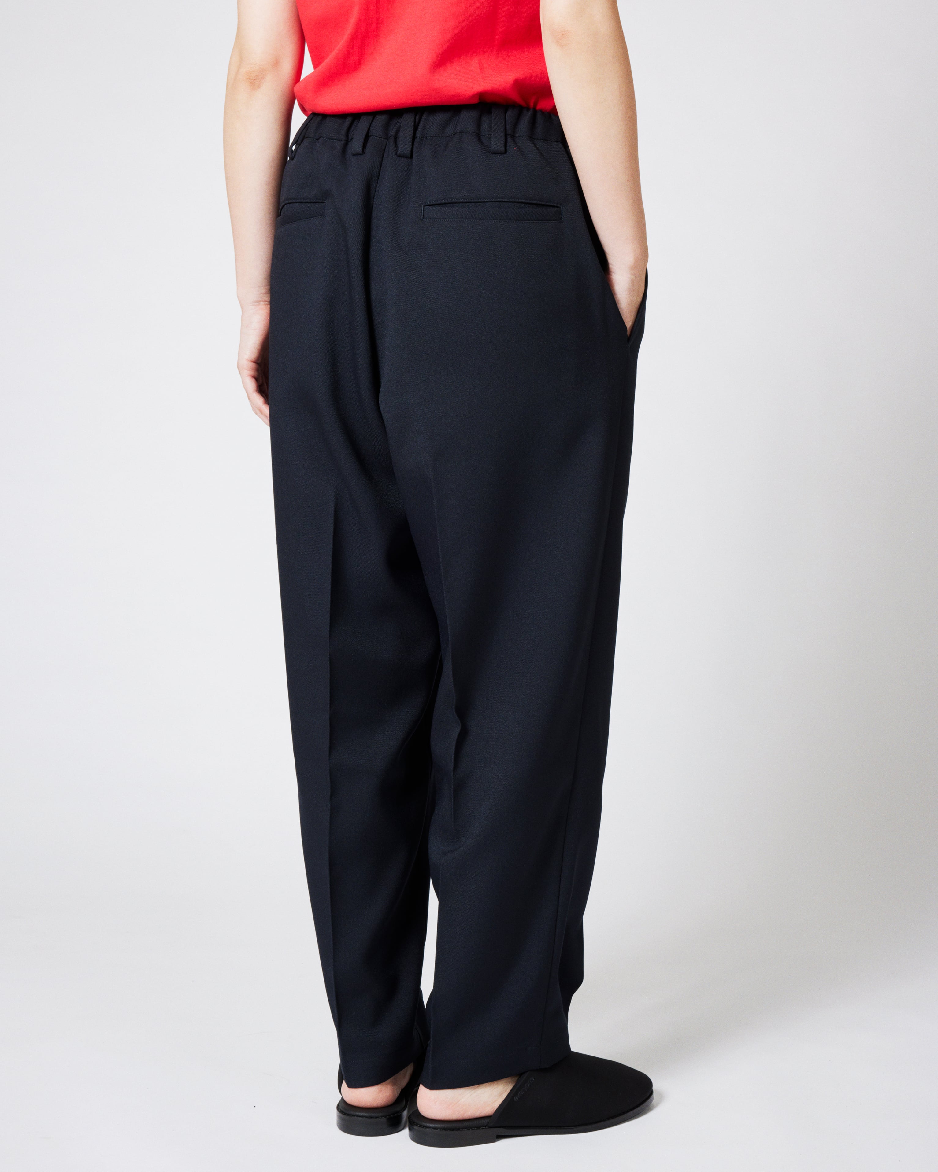 everyone polyester twill chef pants (NAVY) | everyone