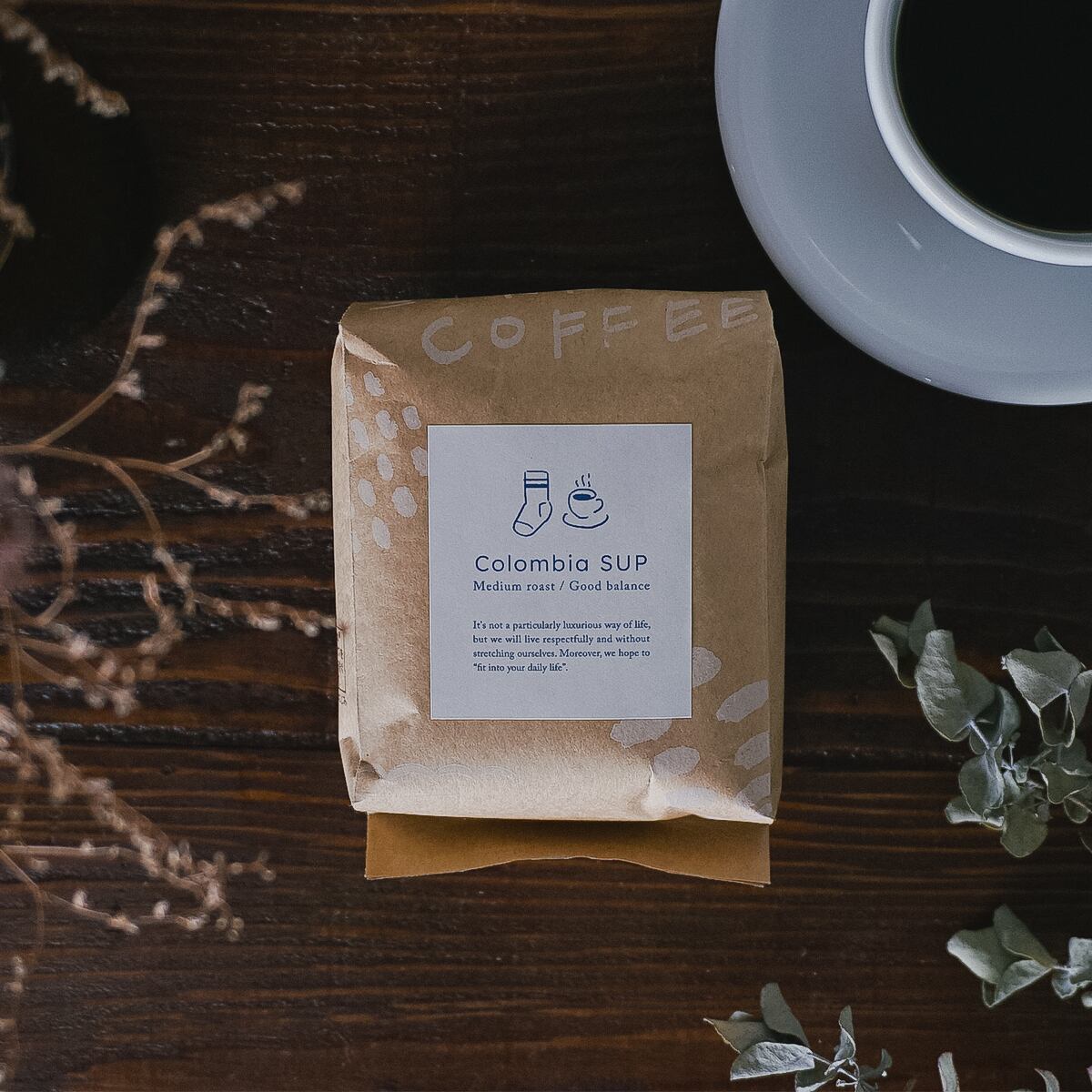 Gift/贈り物】Coffee 200g (豆・粉) || 6種類の中からお選びください