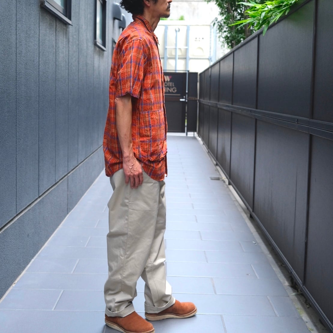 SASSAFRAS(ササフラス) / Wheel Barrow Pants-Khaki- (SF-242186) | Signs