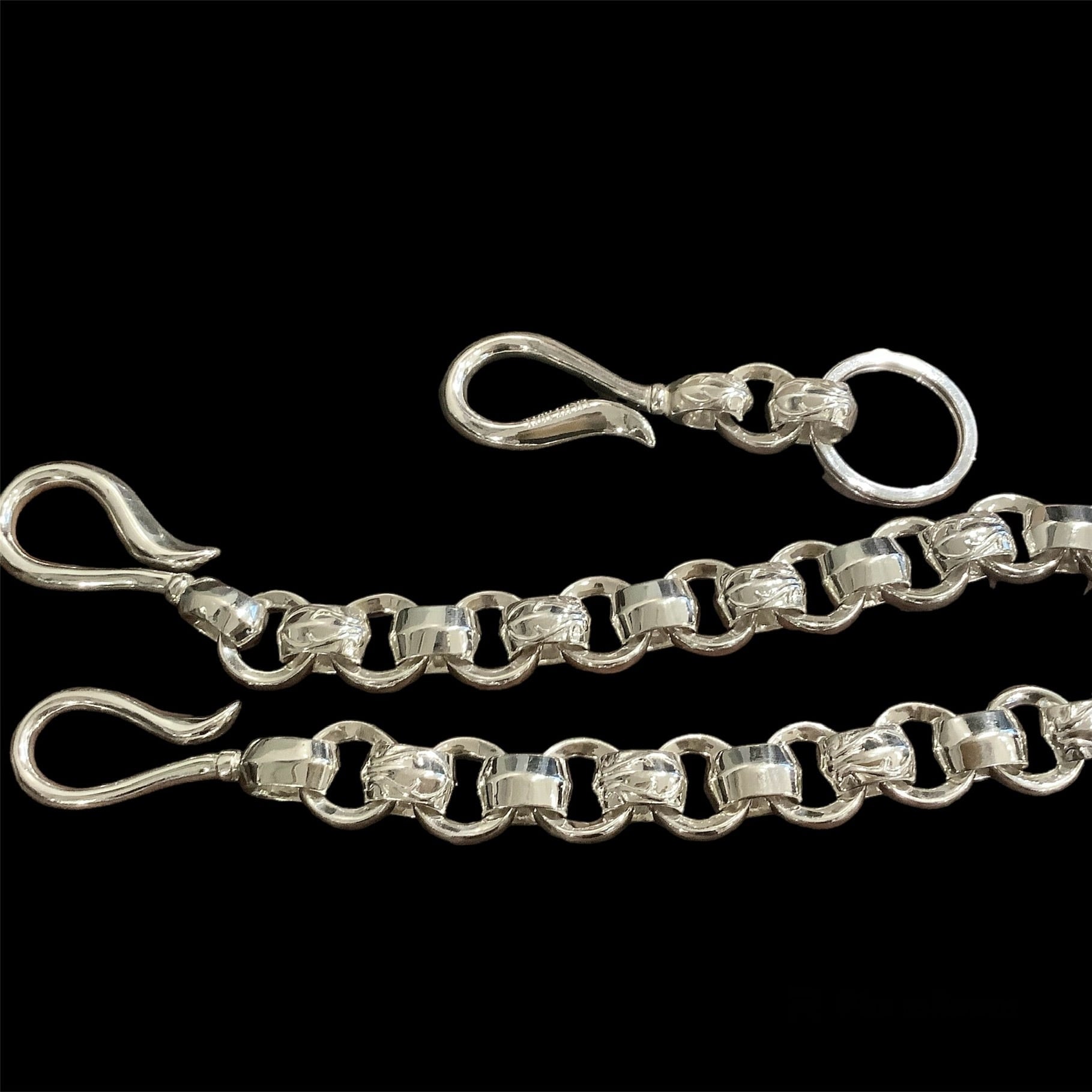 Licht Adel KeyChain Silver Jewelry leather riders jacket