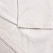 POLO GOLF RALPH LAUREN ポロゴルフ ラルフローレン 長袖 ハーフジップ ストレッチ シャツ XS/ホワイト系 レディース