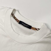 BURBERRY LONDON バーバリー ロンドン 半袖 Tシャツ カットソー サイズ M /ホワイト/福助代理