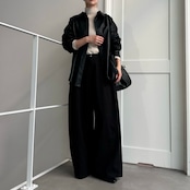 Tie belt wide curve PT/black