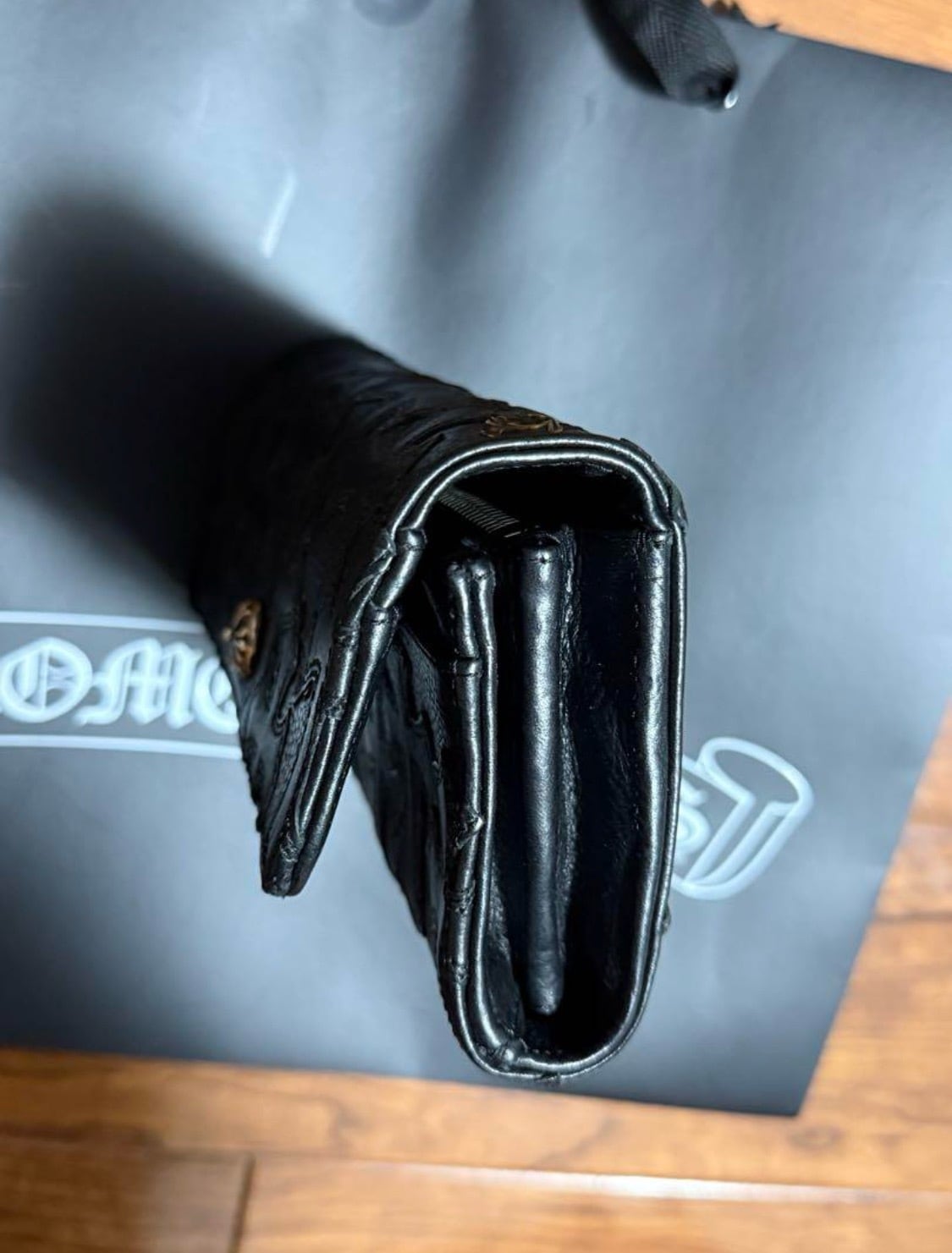 CHROME HEARTS クロムハーツ ジュディ JUDY クロスパッチ 長財布