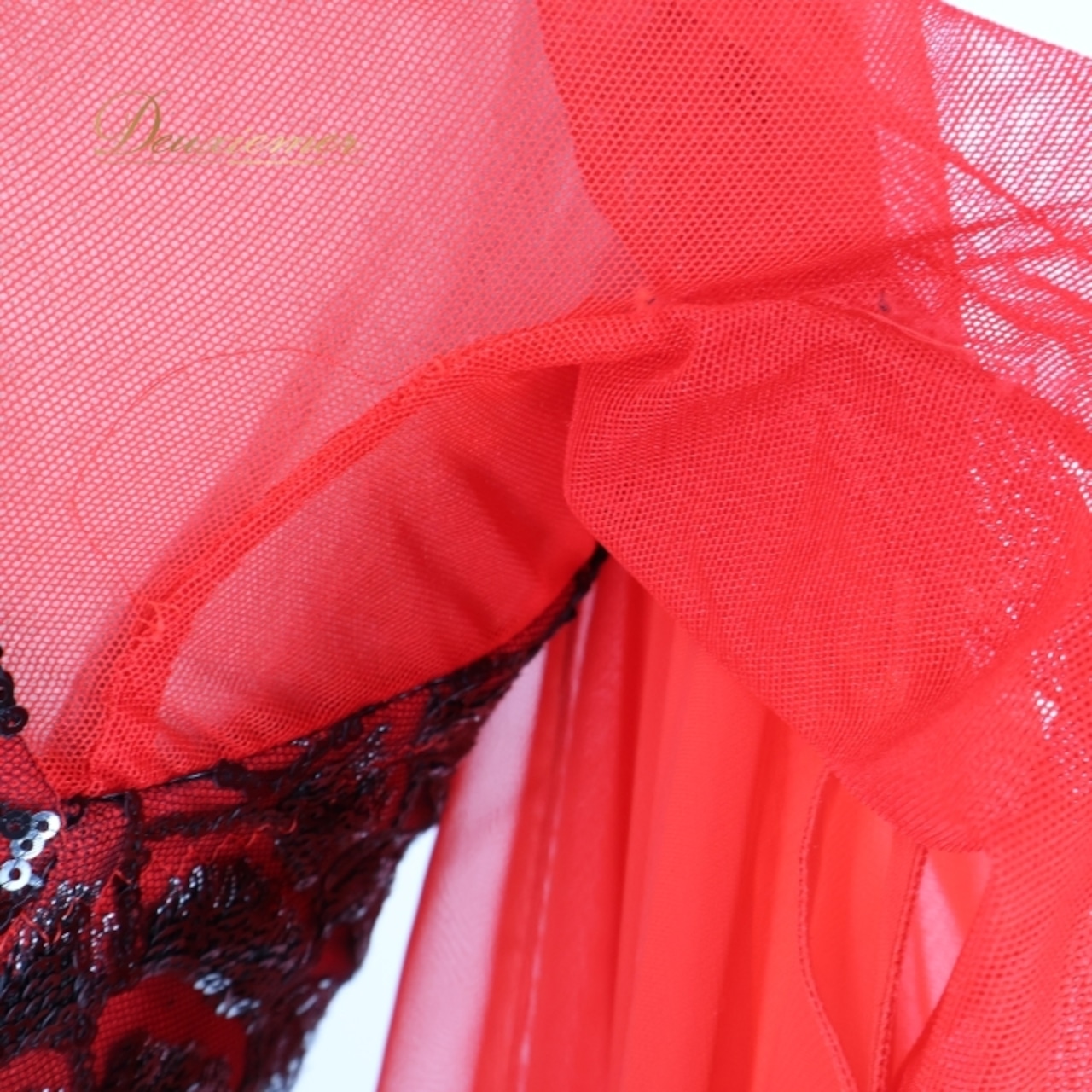 社交ダンス 衣装 スタンダードドレス ワンピース ドレス ブラック系 レッド系 セキネ SEKINE 日本製 赤 黒 フロート レース フリル ダンス パーティ 発表会 デモ 競技 エレガント フォーマル パーティー衣装 舞台衣装 競技用 レディース コスチューム 発表会用 ダンスウェア