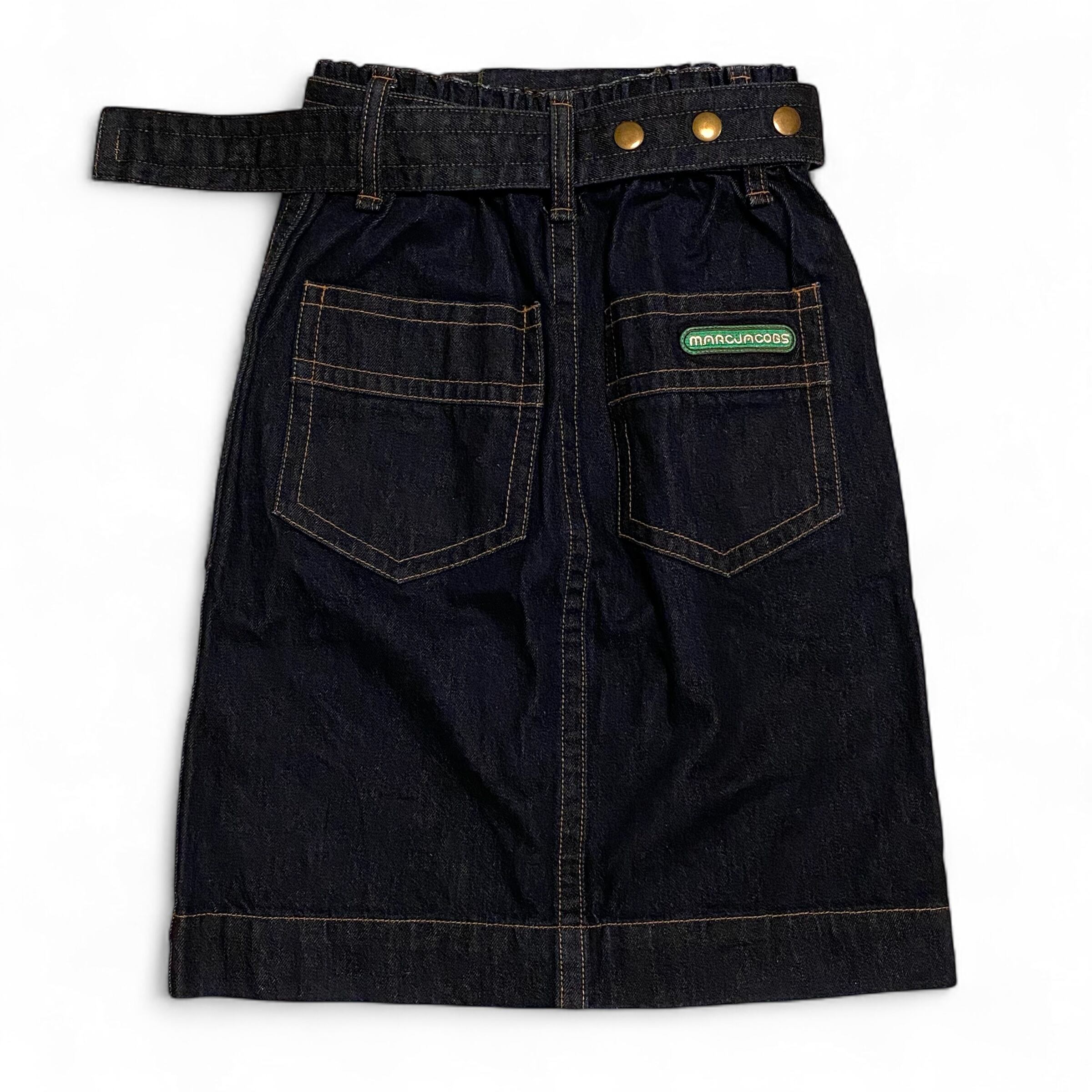 マークジェイコブス デニムスカート風ハイウェストパンツ Ladys Marc Jacobs Denim Skirts / マークジェイコブス デニムスカート