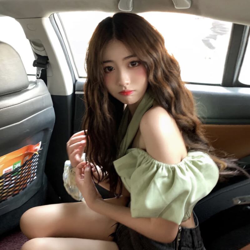 シャツ レディースサマースタンダードショートトップス レトロ 大人ガーリー スウィート キュート カジュアル 夏物 試着室63529701711