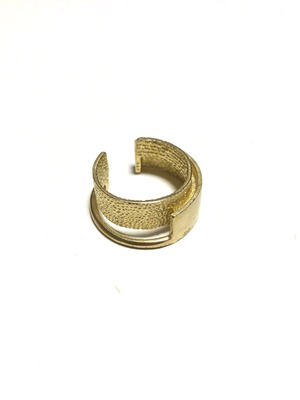 【TAMARI】Raw brass wlayer ring