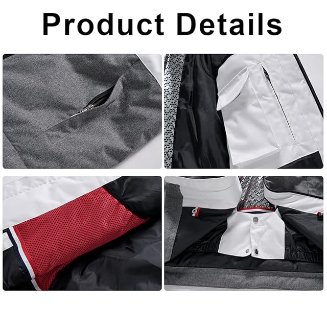 HOTIAN] スノーボードウェア レディース スキーウェア 上下セット