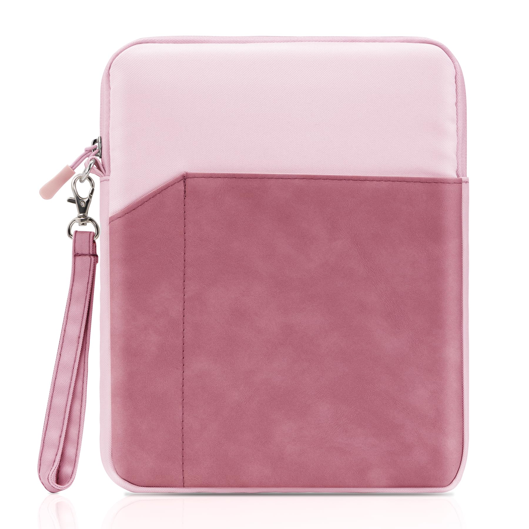 TopShine タブレット スリーブケース 9-11インチ iPad Air M2 2024 スリーブ 10.9インチ iPad Air 5/4 iPad 10/10.2 iPad 9/10“等対応 タブレットインナーバッグ タブレットケース 小学生 ipad pro ケース ipad バッグ ポーチ iPad 第7/8/9/10世代/iPad mini6 等対応 (ピンク, 9ー11インチ)