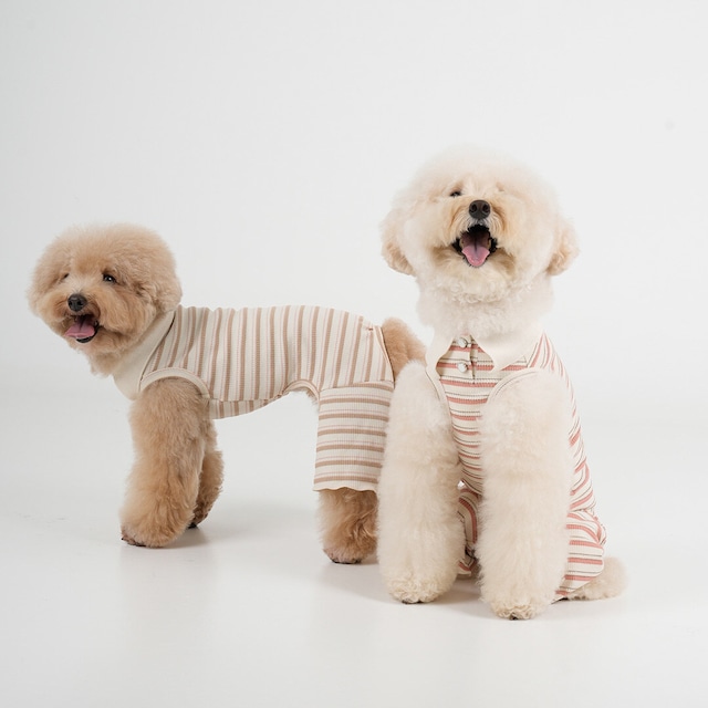 脚を締め付けないラッパパンツ - (BEIGE)