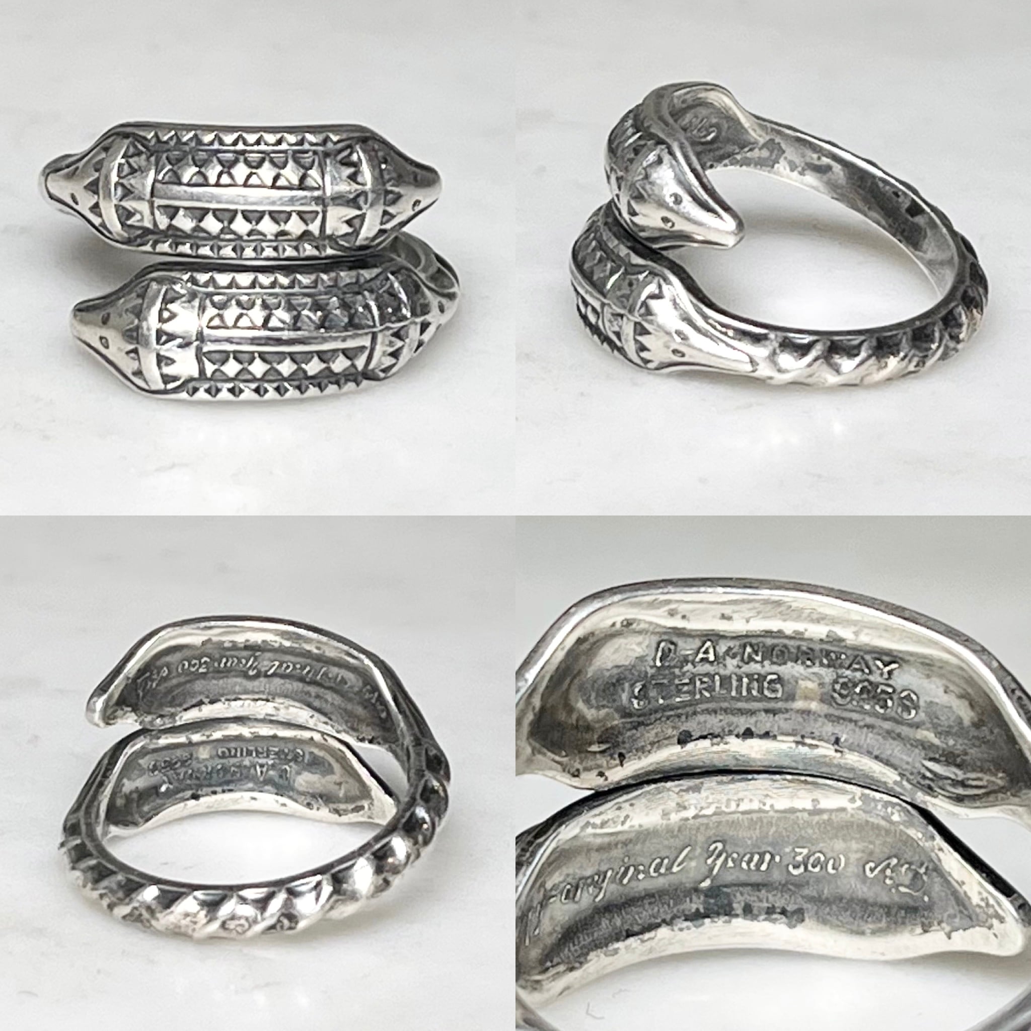 DAVID ANDERSEN silver ring 