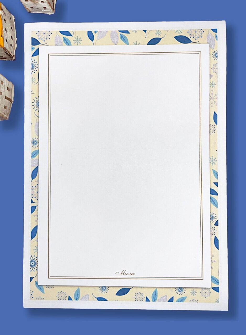 SL 北欧デザインレター・セット（レター8枚＆封筒4枚） | お名前入り