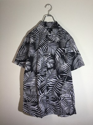 stussy 総柄 アロハシャツ モンステラ柄