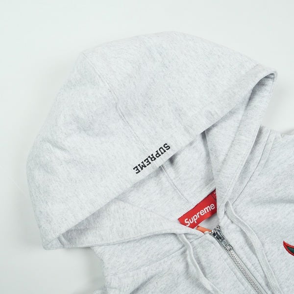 supreme Devil S Logo ジップパーカー 短丈 グレー supreme Devil S Logo Zip Up Hooded Sweatshirt グレー｜Yahoo!フリマ