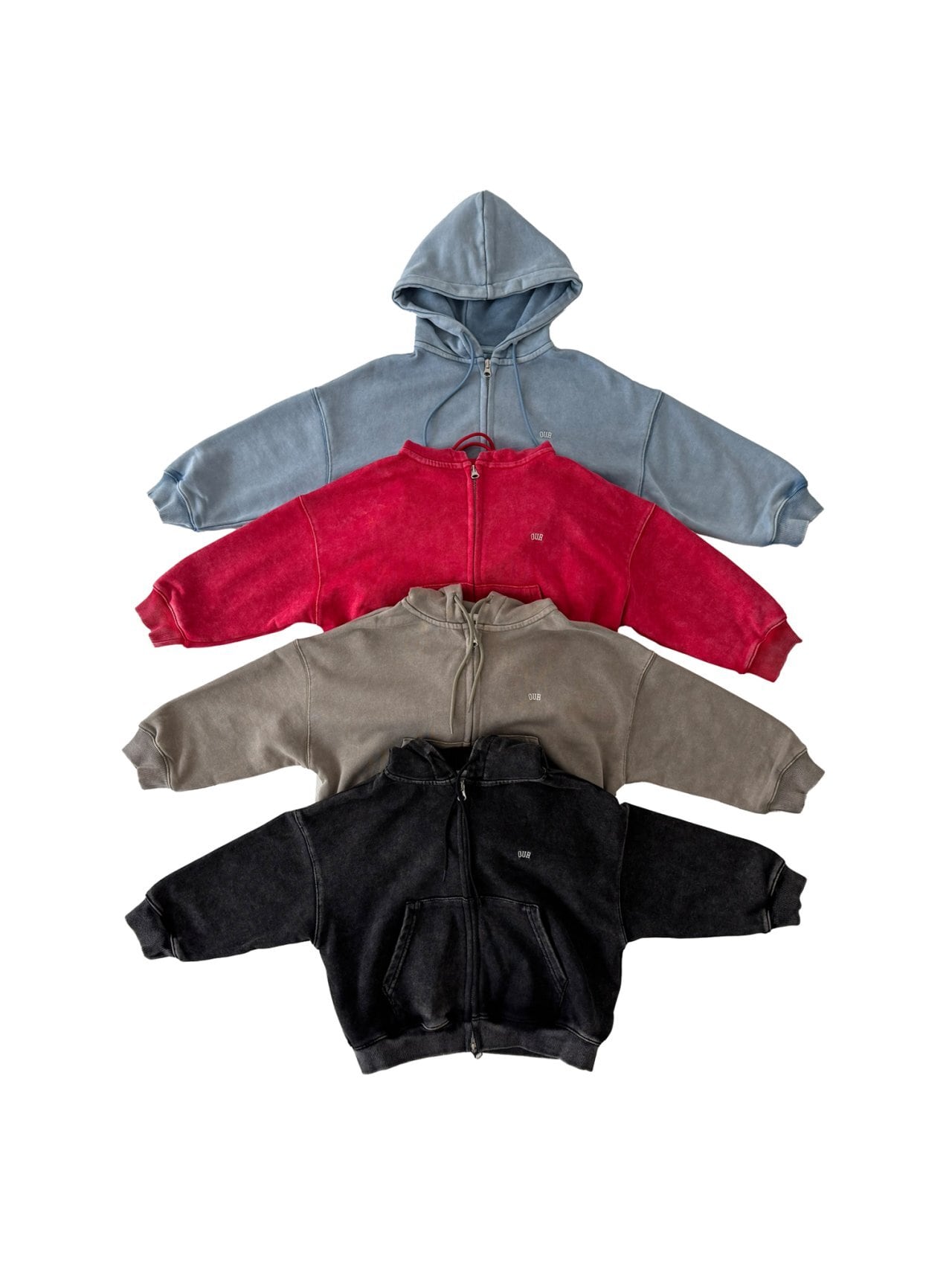 *即納* OUR ストーンウォッシュドフード ジュニア