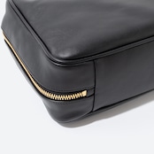 MIU MIU レザー ボー バッグ ラージ ブラック