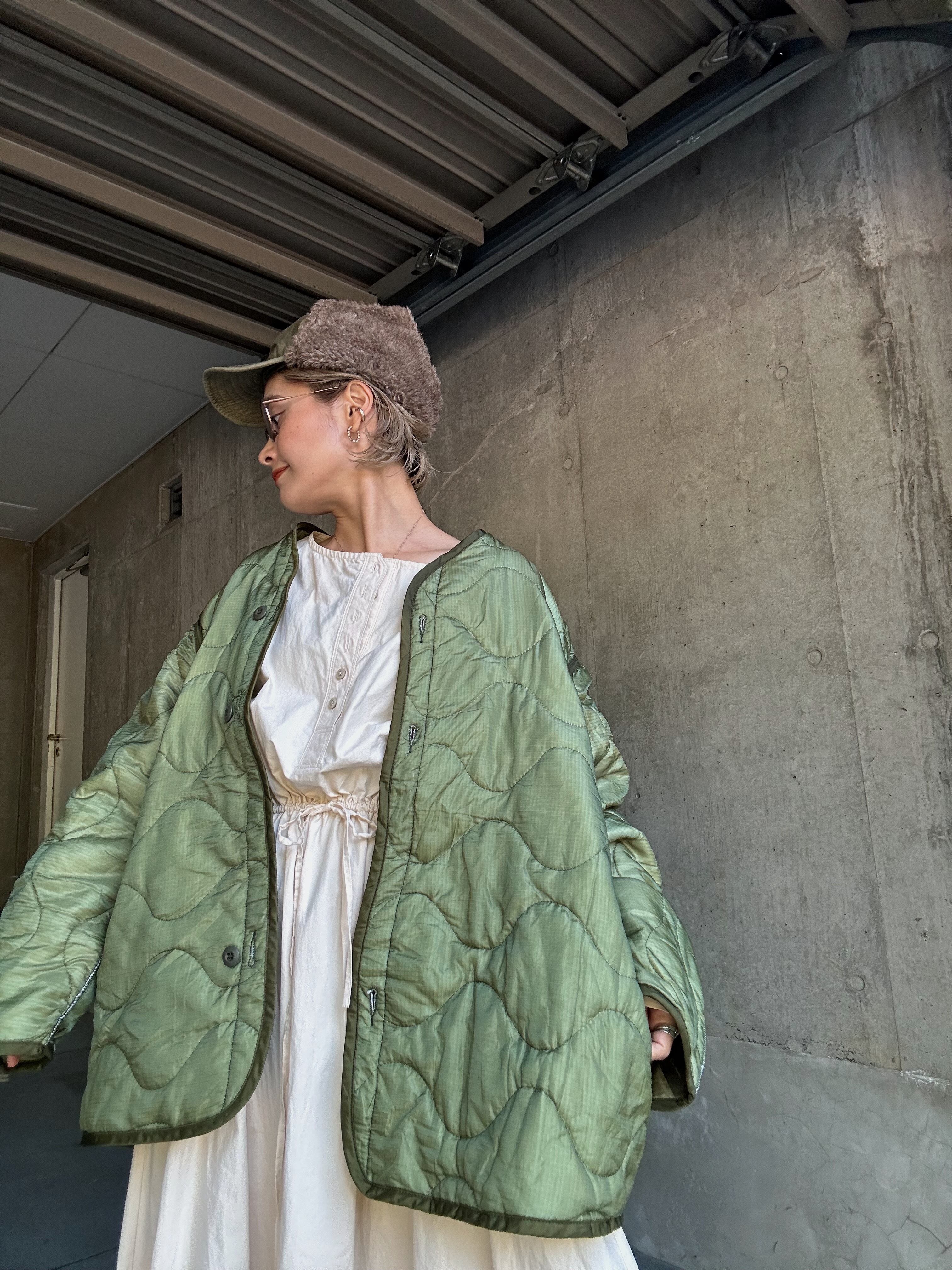 (OT1125)US ARMY quilted liner jacket NO.3