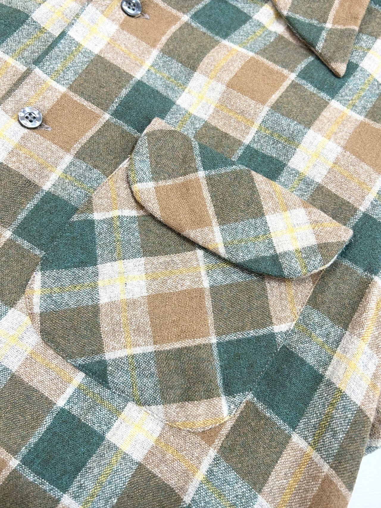 70s PENDLETON WOOL SHIRT MADE IN USA Size M