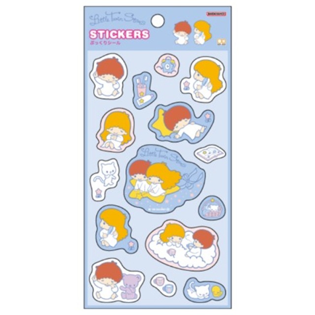 【ロット販売】【10入】ぷっくりシールレトロSC5リトルツインスターズ(8821117)