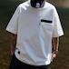 ジップポケットオーバーサイズTシャツ 2col A00381