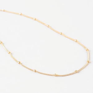 316L Satellite Chain Necklace 【GOLD】