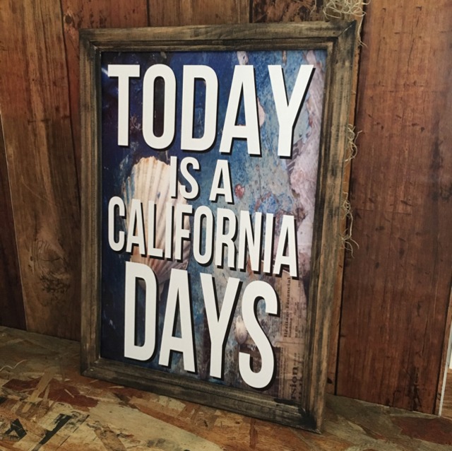 CALIFORNIA DAYS ポスター