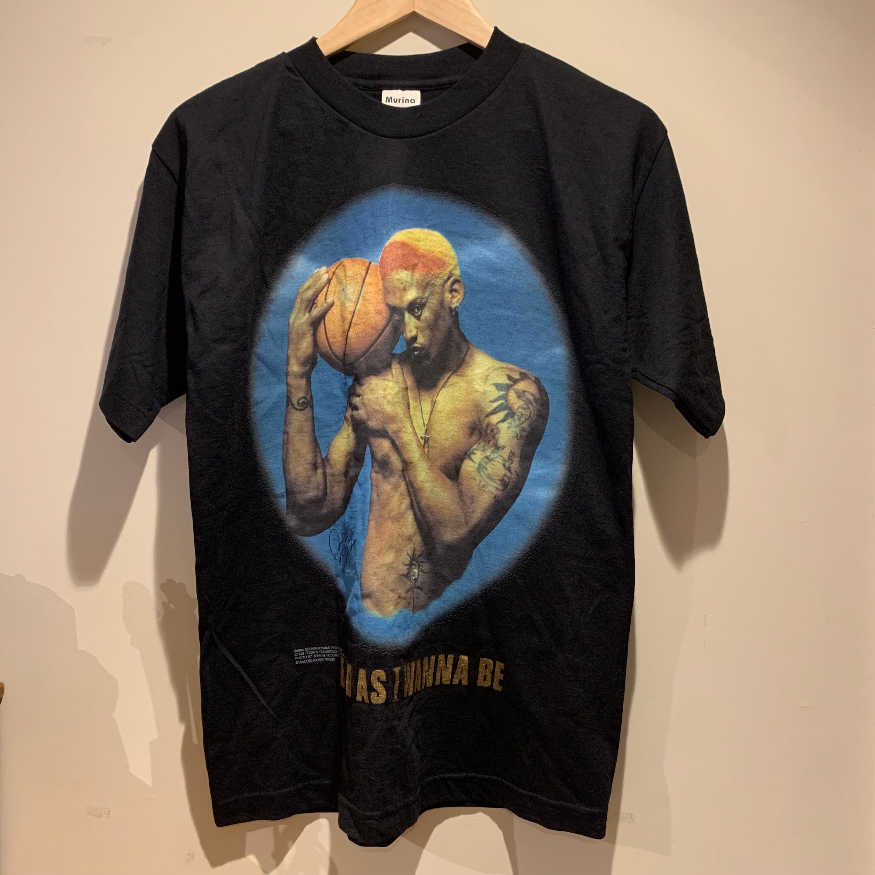 激レアデッドストック RODMAN ロッドマン 1996年製ビンテージ Tシャツ