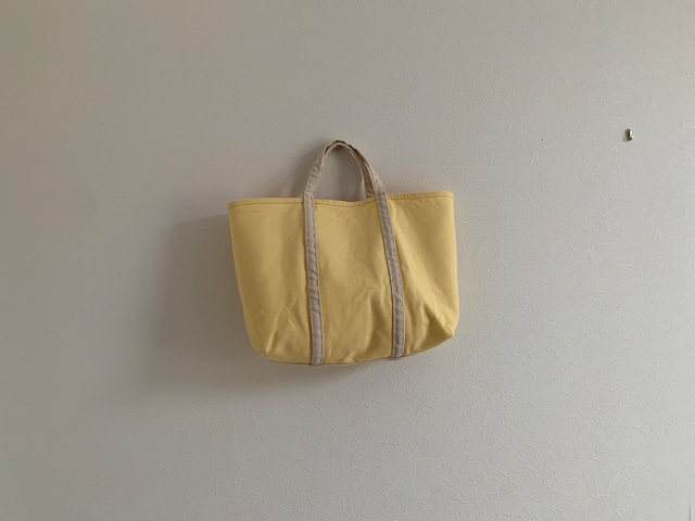 BASIC TOTE (M) ルミナスイエロー×生成り