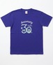 【世界遺産30周年】30周年ロゴTシャツ ブルー