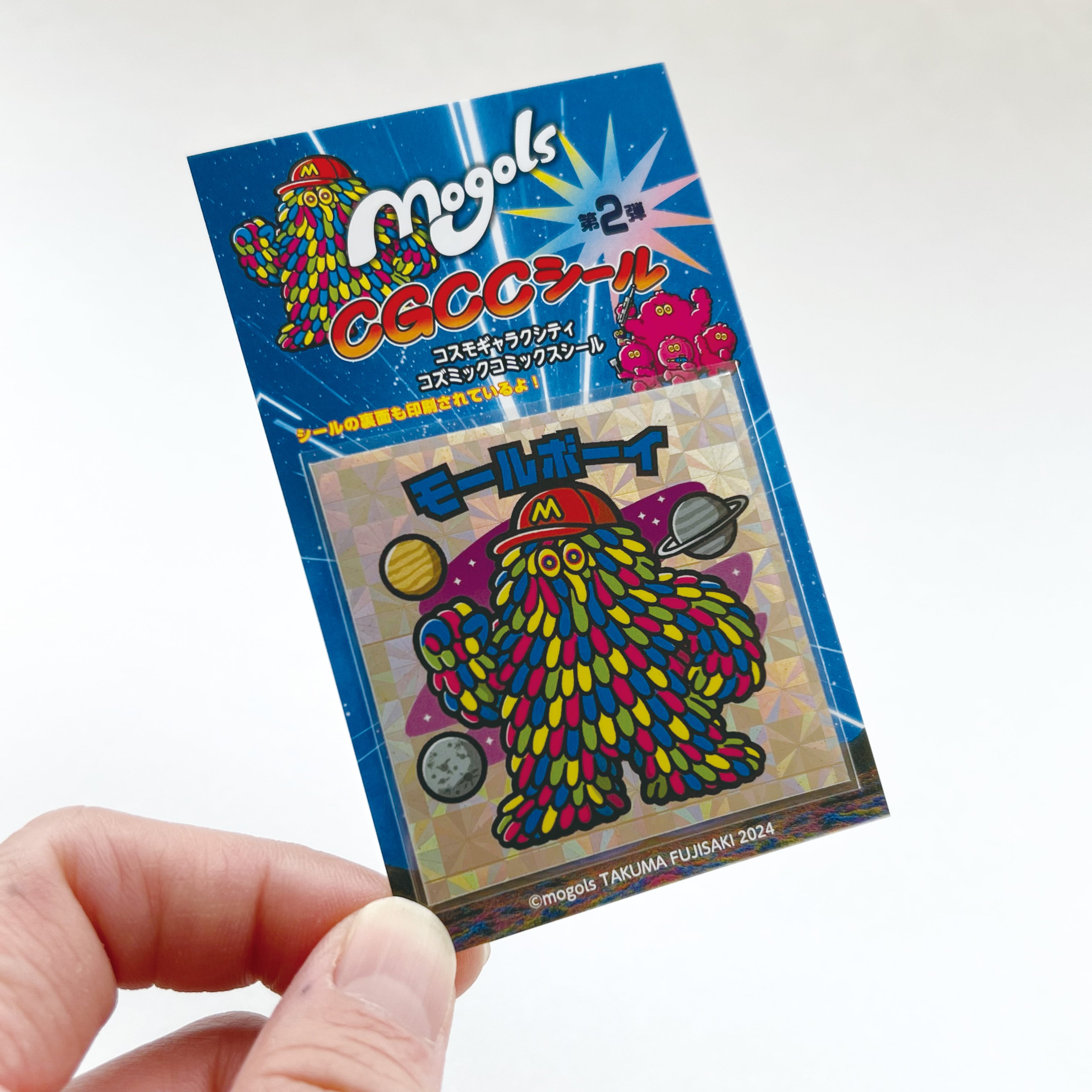 MOGOLS CGCCシール 第2弾 | TAKUMA FUJISAKI MOGOLS WEB SHOP