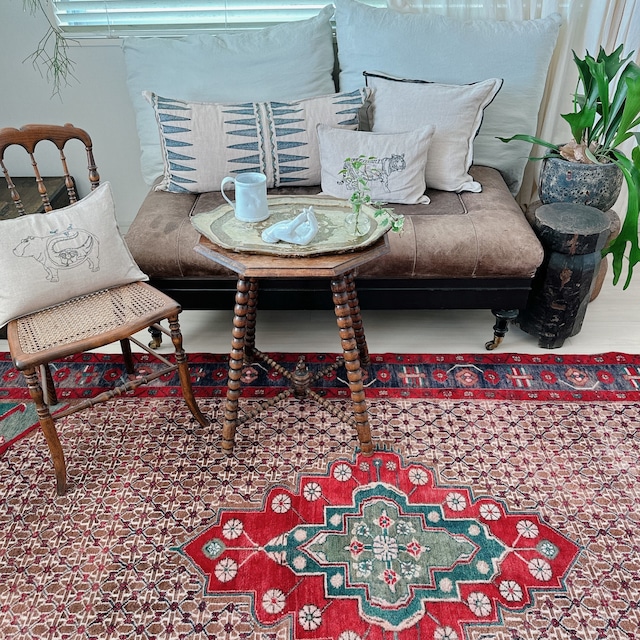 トルコ ヴィンテージラグ TR004 | ウシャク | 158cm × 292cm