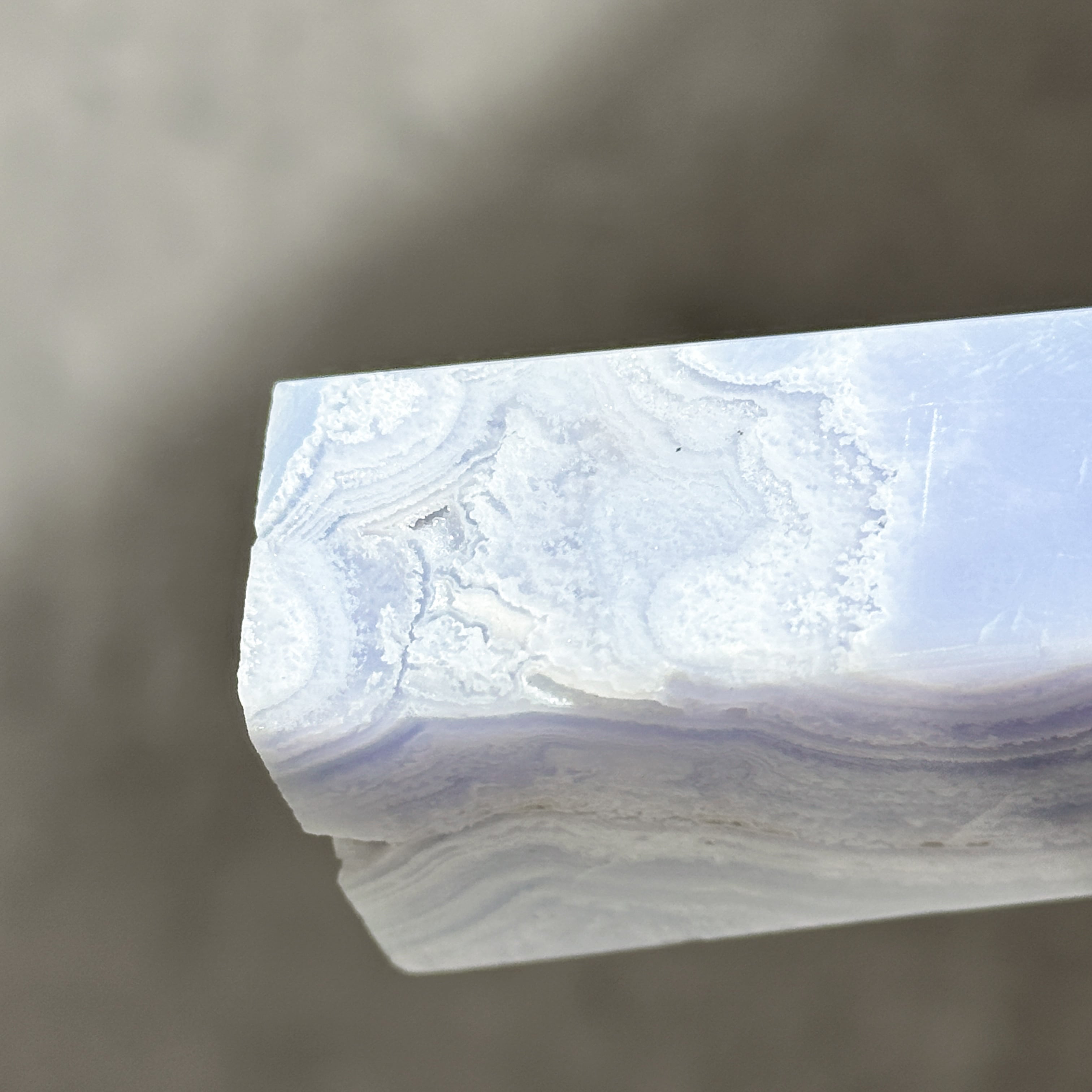 ブルーレースアゲート タワー03◇ Blue Lace Agate ◇天然石・鉱物