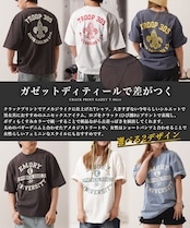 ◆クラックPT ガゼット Tシャツ◆bs-25001