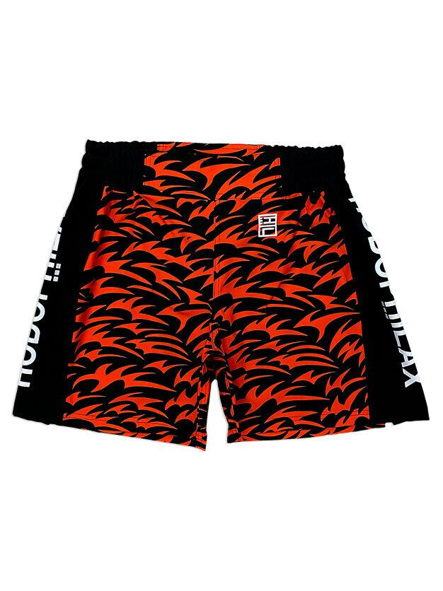 ボクサーショーツ ウルフカモ柄 HPX-25123 レッド