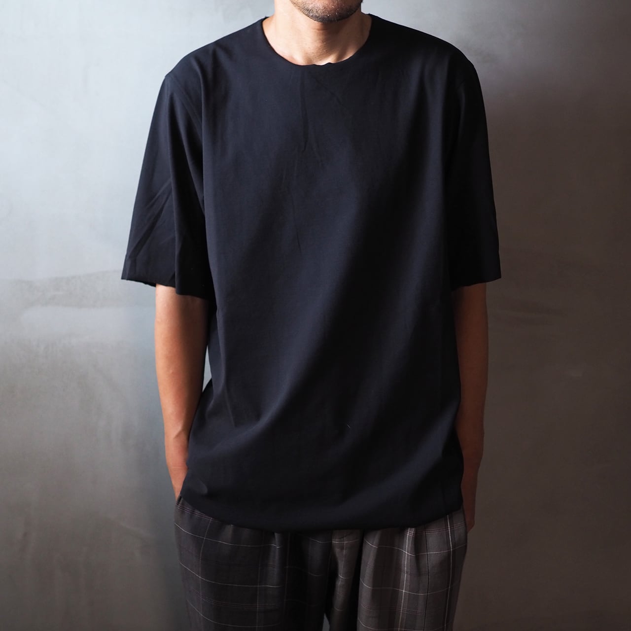 未使用 【山内】yc55 強撚フリーカットポンチ Tシャツ サイズ4 山内 yc55-241 / 強撚フリーカットポンチ・ショートスリーブT