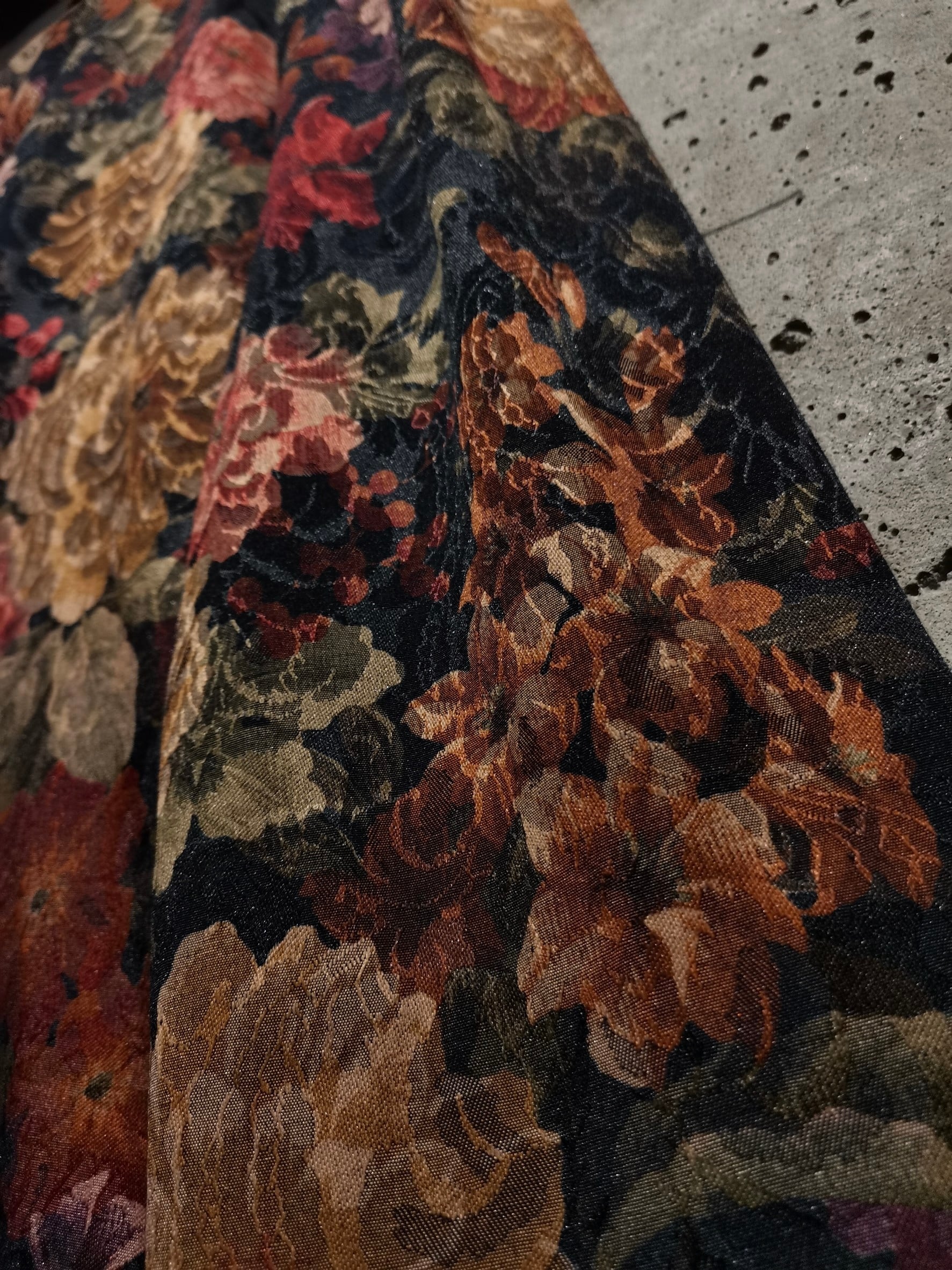 Caka】Beautiful Flower Pattern Vintage Tailored Jacket | Caka(カカ 