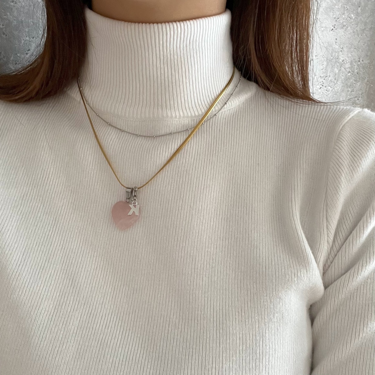 自分で選べるカスタムネックレス［シルバーチャーム］