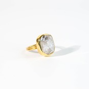 【free size】アゲート リング（No.41)