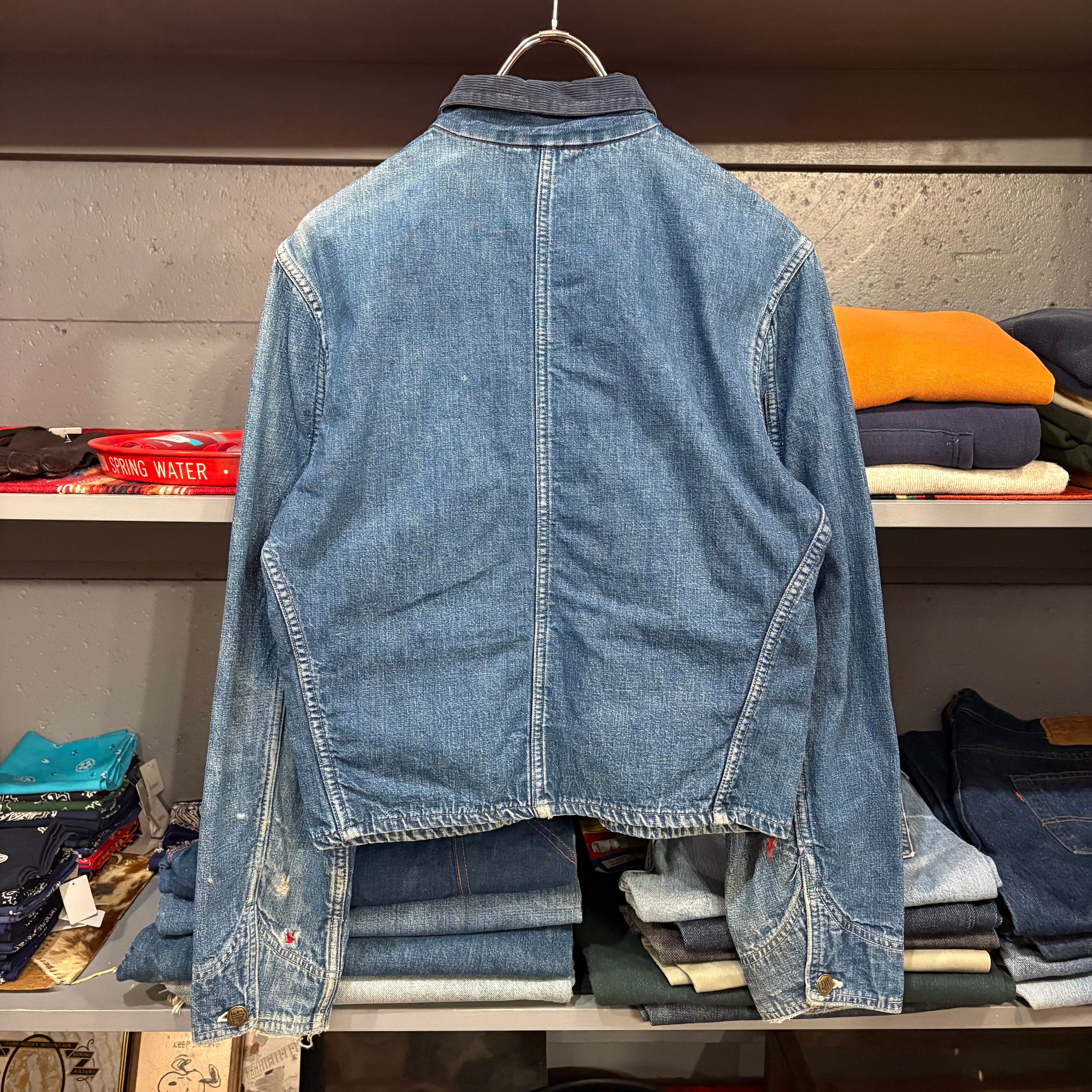 tufnut デニム　カバーオール ヴィンテージ　50s 50s TUF NUT Denim Coverall | VOSTOK