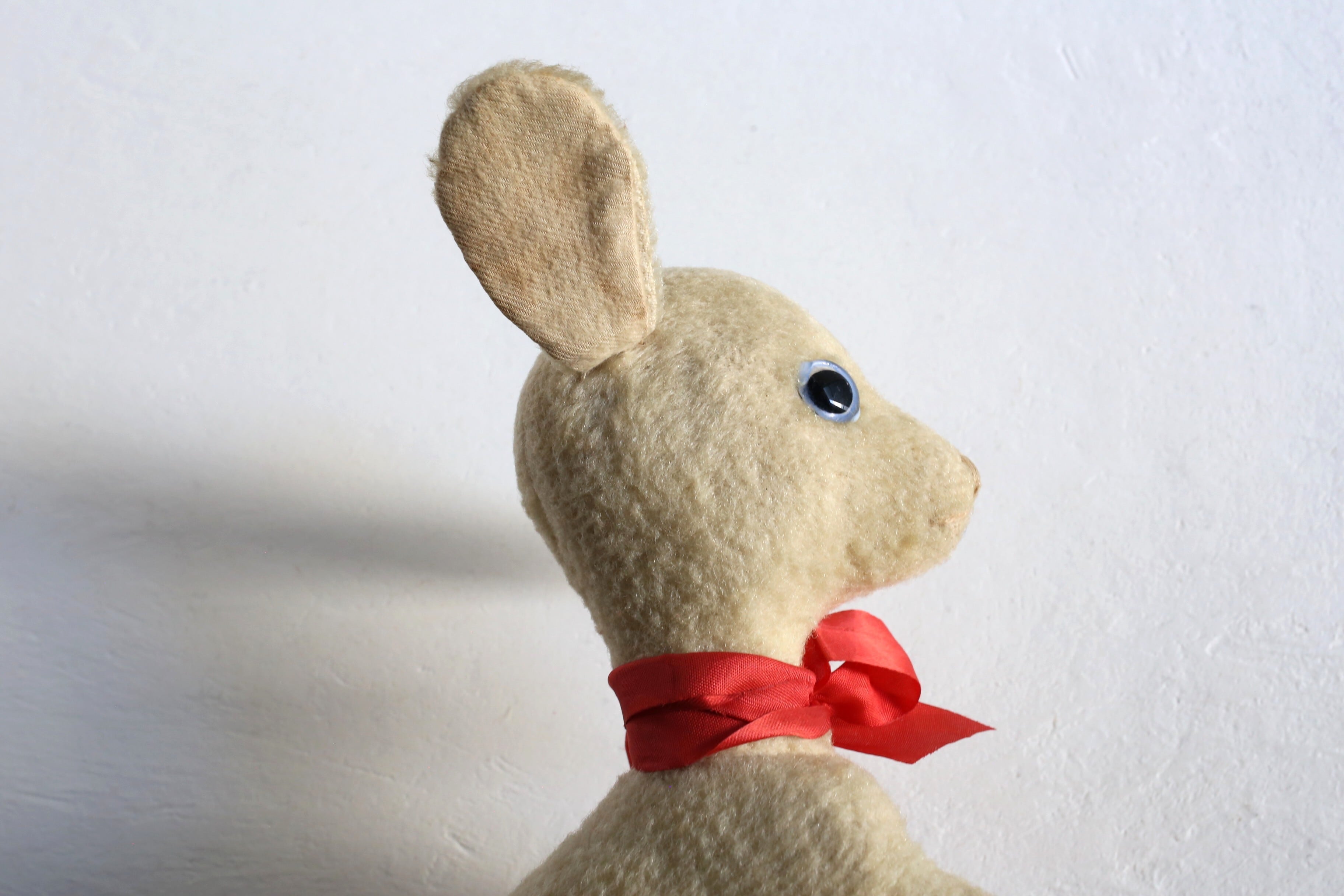フランス アンティーク ヴィンテージ ぬいぐるみ ラム 子羊 (子ヤギ