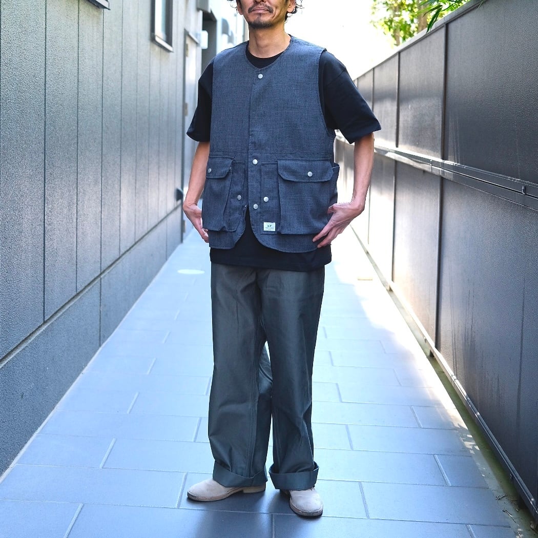 SASSAFRAS(ササフラス) / Cultivator Vest-Gray- (SF-252218) | Signs