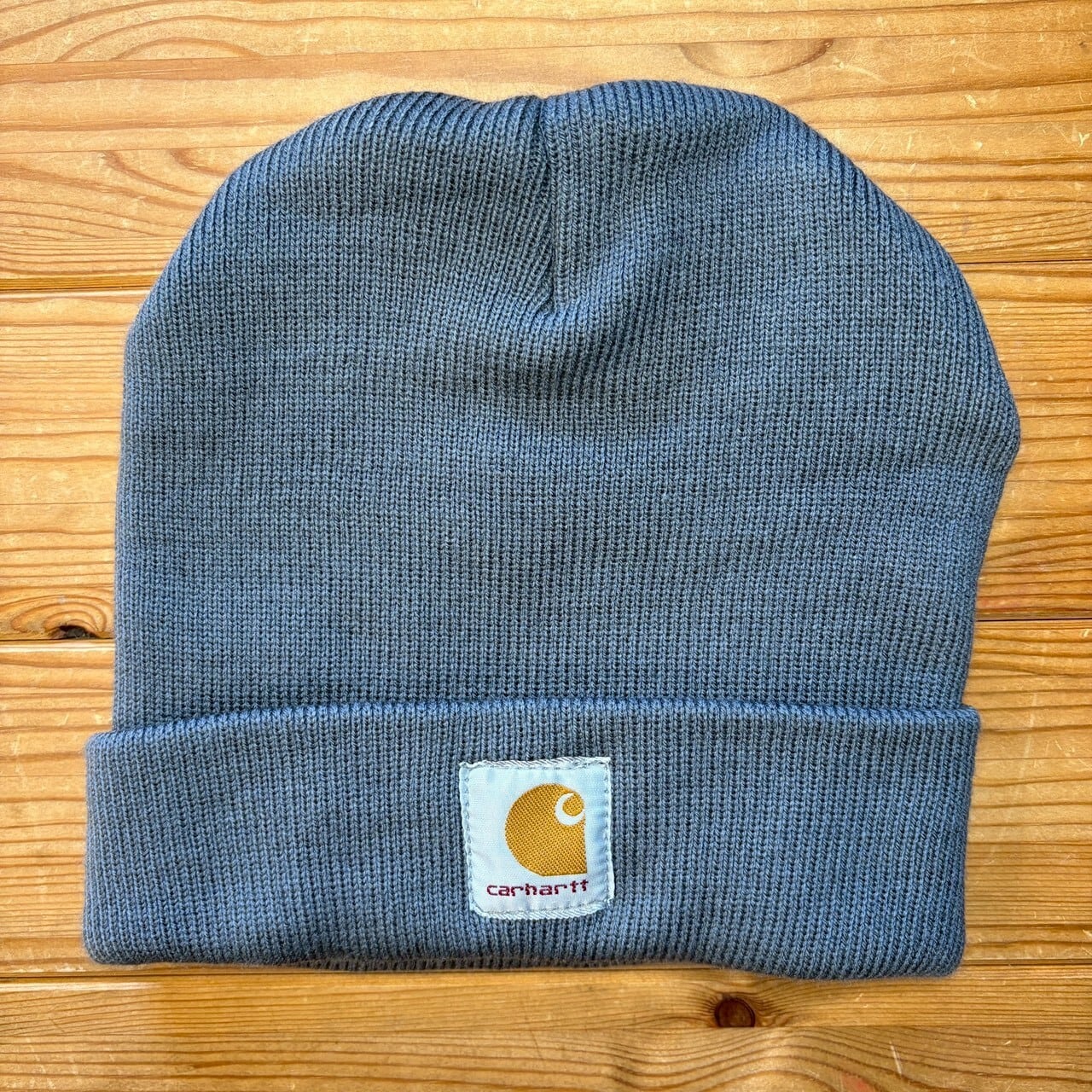 USA製 Carhartt ビーニー ニット帽 帽子 グレー カーハート | 古着屋